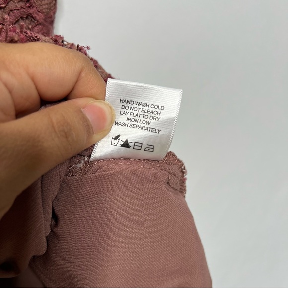 NBD Jonas Mini Dress Dark Wysteria Size Large - Picture 12 of 15